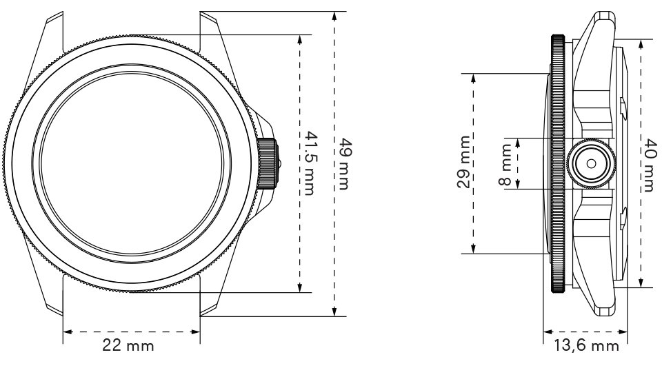 MoMA Unimatic Modello Uno Diving Watch – MoMA Design Store