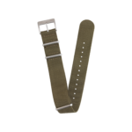 Nylon Nato Steel Strap - Olive