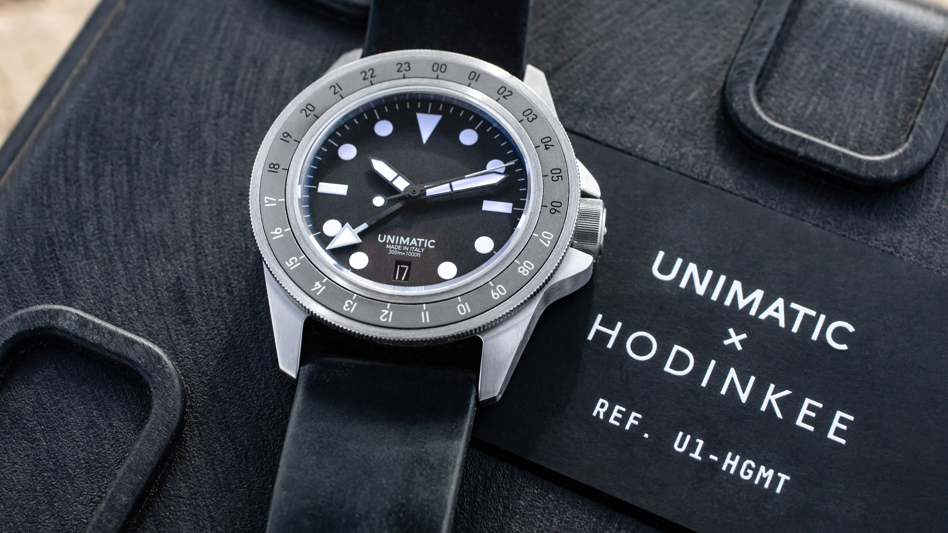 unimatic hodinkee gmt