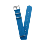 Nylon Nato Steel Strap - Blu Savoia